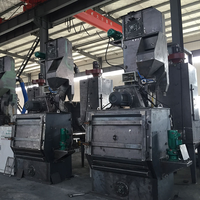What are some applications of the Shot Blast Machine in the automotive industry?