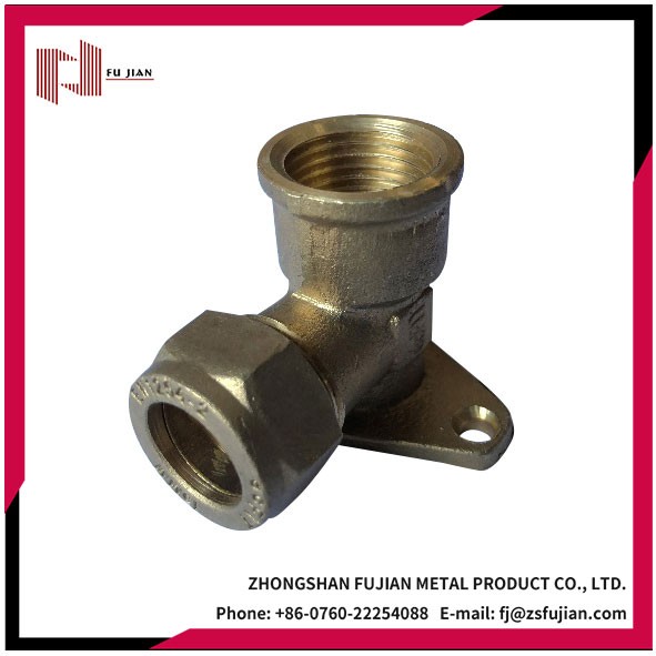What are brass compression fittings used for?