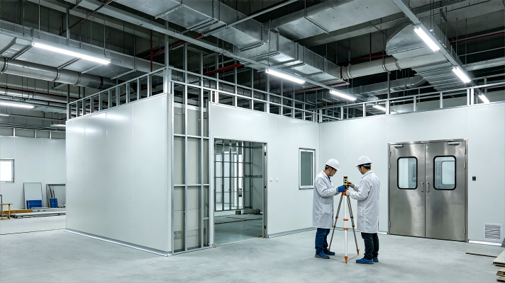 Custom GMP Cleanroom Construction: Precision Solutions for Controlled Environments
